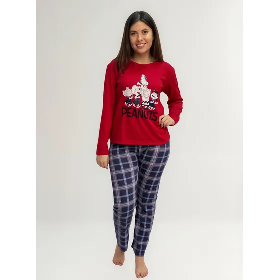 Pijamas Para Mujer Manga Larga Y Pantalón Largo