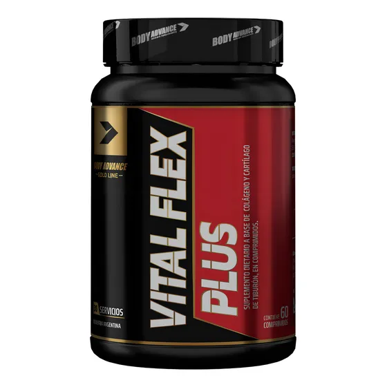 VITAL FLEX PLUS - Cartílago De Tiburón + Colágeno - Body Advance