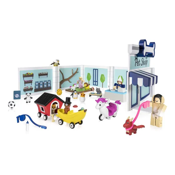 Roblox Celebrity Collection - Adopt Me: Pet Deluxe Playset [incluye Artículo Virtual Exclusivo