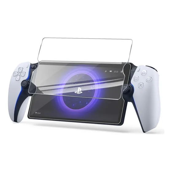 Vidrio Templado Ps5 Portal 8 Pulgadas Antiarañazos H9 C/paño