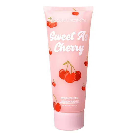 Locion Corporal Doble Capa Crema Humectante Beauty Creations Sweet As Cherry
