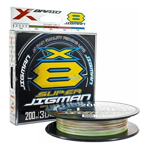 Linha Ygk Super Jigman Ultra X8 Pe#4/65lb Slow Jigging 300m 