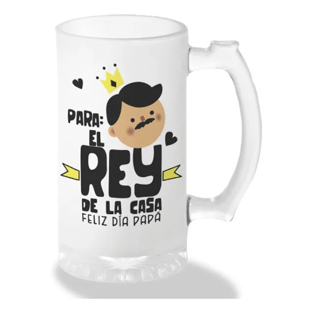 Jarra Cervecera, Regalo Papá, Logo Foto