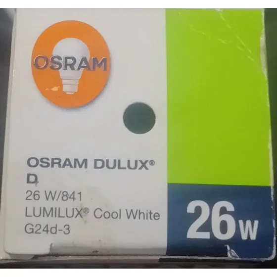 Lámparas Osram Dulux D 26w Color De La Luz Blanca 4100k