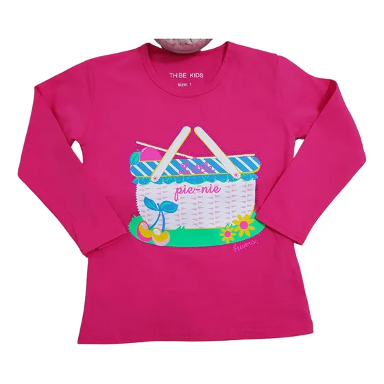 Blusas Remeras, Niñas/bebés, Algodón, M/larga. Mi Peque