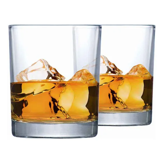 Kit Copo Prestige On The Rocks Whisky 2Pçs 340ml, Ruvolo