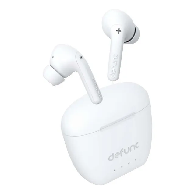 Audifonos Defunc True Audio Bluetooth 30 Horas Ipx4 Blanco
