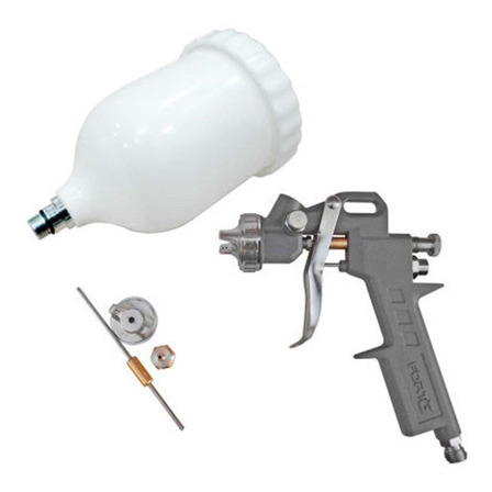 Pistola De Pintura 600ml Com 2 Jogos De Reparo E Bico 1.4mm Pistola De Pintura 600ml Com 2 Jogos De Reparo E Bico 1.4mm