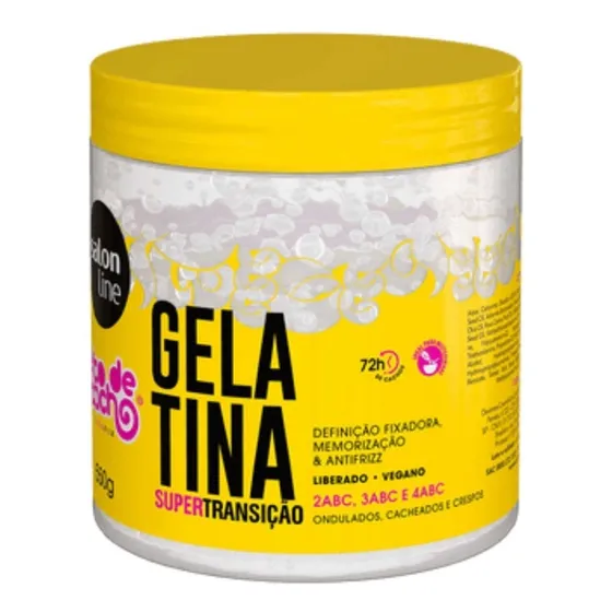 Gelatina Transicion To De Cacho 550g - Salon Line - Vegana