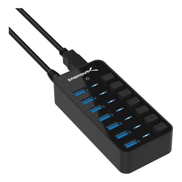 Concentradores Usb Sabrent Negro