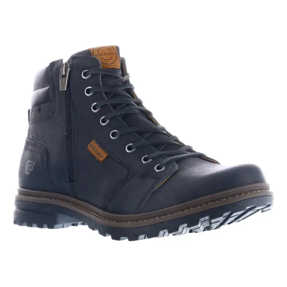 Bota Hombre Cuero Freeway Casual 021.00gor