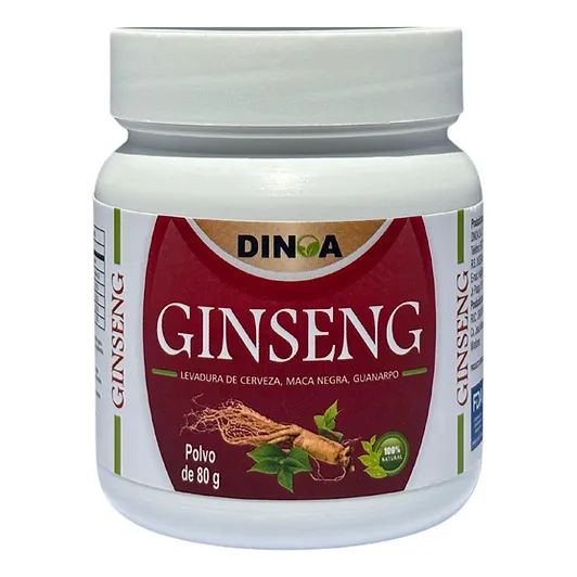 Dinoa Ginseng Polvo 80g - Suplemento Natural