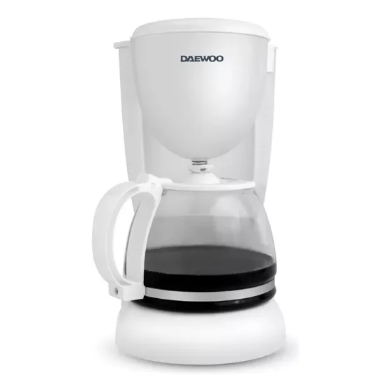 Cafetera Filtro Daewoo Cm6316w Sist Antiderrame Jarra Vidrio