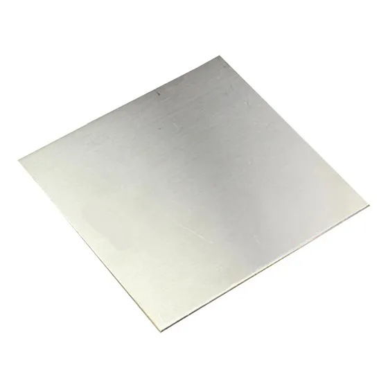 Placa Acero Inoxidable 304 1/4''  (30cm X 30cm)