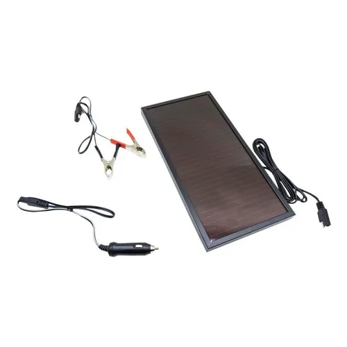 Panel Solar Duralast Para Vehiculo Color Negro Voltaje máximo del sistema 12V