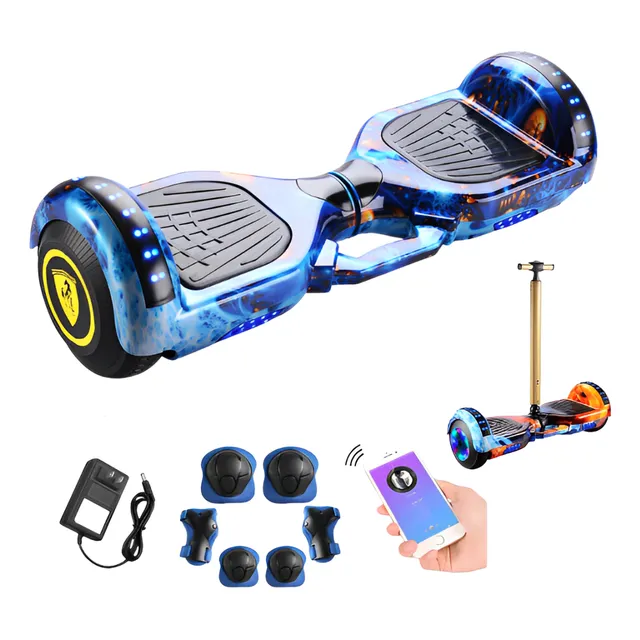 Patinete Electrico Hoverboard Equilibrio Bluetooth Led Niños