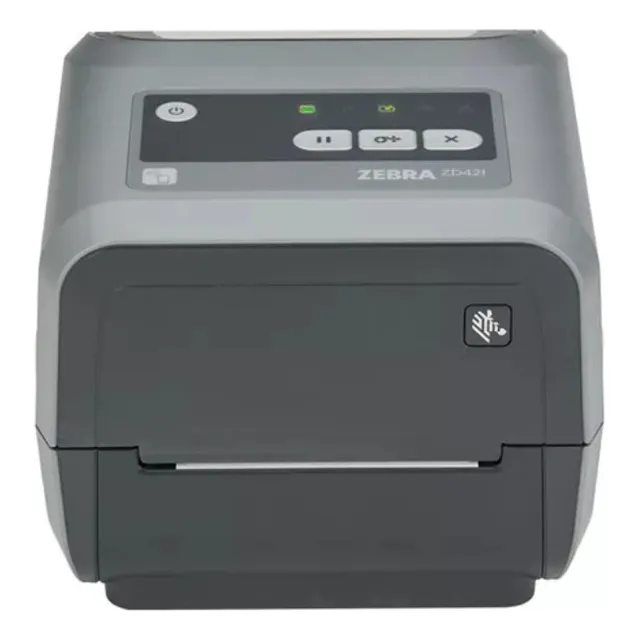 Zebra Zd421, Tt, Usb, Ethernet, Bt, 300 Dpi, (74m/300m)