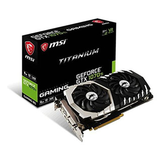 Placa Gráfica Msi Gaming Geforce Gtx 1070 Ti 8gb Gdrr5 Placa Gráfica Msi Gaming Geforce Gtx 1070 Ti 8gb Gdrr5