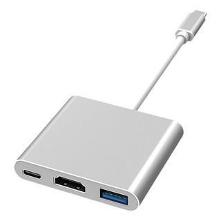 Adaptador Tipo C Hub 3 En 1 Usb Tipo C Hdmi 4k Usb 3.1 Typec Adaptador Tipo C Hub 3 En 1 Usb Tipo C Hdmi 4k Usb 3.1 Typec