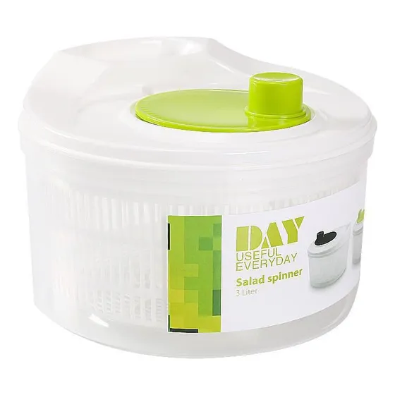 Secador Escurridor Lechuga Ensaladas Vegetales 3lt Spinner
