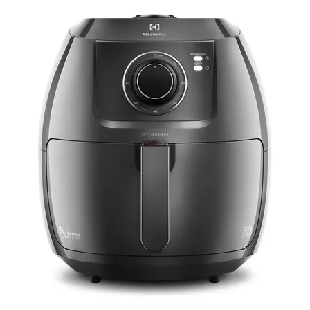 Air Fryer Fritadeira Sem Óleo Elétrica Electrolux 6,5l Family Cesto Removível Com Timer 1700w De Potência Eaf50 Grafite Efficient Por Rita Lobo 127v