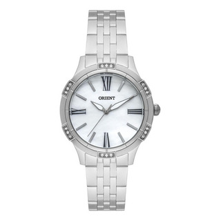 Relógio Orient Feminino Eternal Prata Madreperola Fbss0106 Relógio Orient Feminino Eternal Prata Madreperola Fbss0106