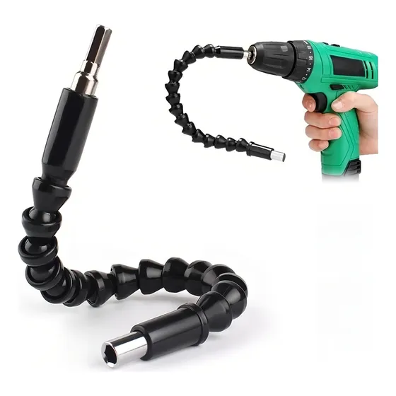 Extensión Flexible Taladro Destornillador 30cm Desarmador