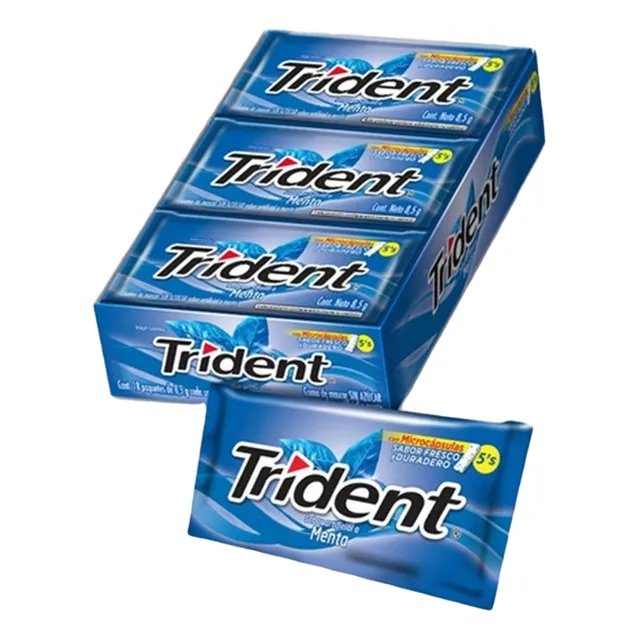 Chicles Trident Display X18 Uds