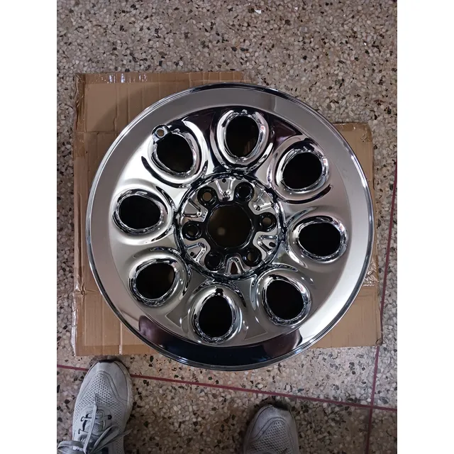 Rin 17' Cromado Metálico Chevrolet Silverado Nuevo/original.