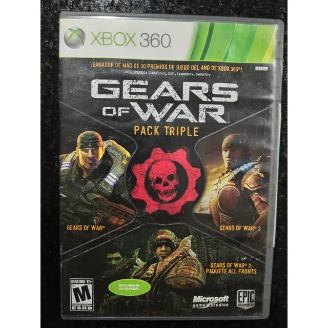 Gears Of War Pack Triple (falta Cd Gears 1)