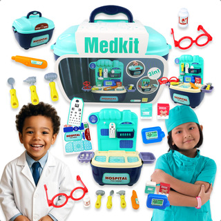 Kit De Médico Infantil Educativo Com Itens Realistas Kit De Médico Infantil Educativo Com Itens Realistas