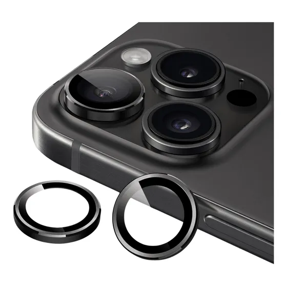 Mica Premium Protector Lente Camara Aros Para iPhone