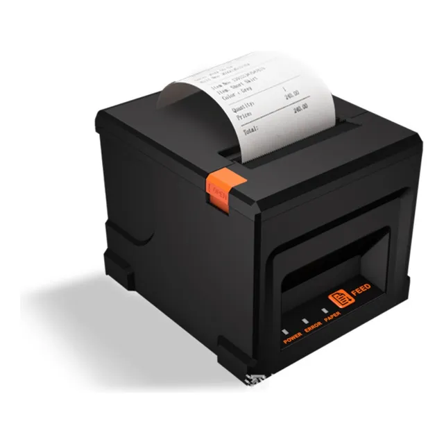 Tuomo Impresora De Tickets, Térmico, 80mm, Bluetooth, Usb, Ethernet,compatible Con Esc/pos, Para Restaurante Pequeño Empresas, Windows, Mac, Android, Ios,con 8 Rollos De Papel De Impresión Térmica
