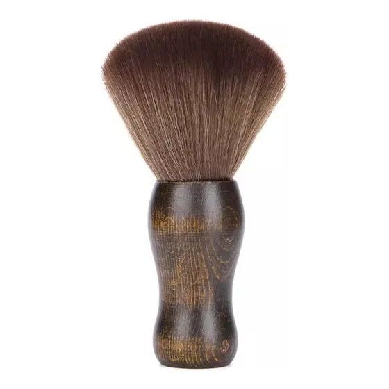 Brocha Talquera Para Sacudir Cabello Barbería Profesional 