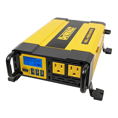 Inversor Corriente Dewalt Dxaepi1000, 1000w, 120v, Usb 
