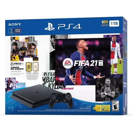 Consola Playstation 4 Sony 1tb Bundle + Fifa 2021