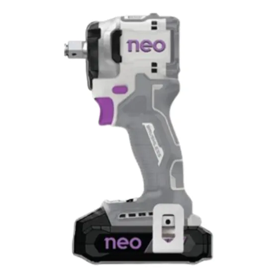 Llave De Impacto Y Atornillador Impacto Brushless 350n.m Neo Color Gris Frecuencia 50/60