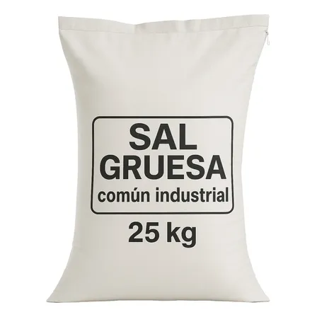 Sal Gruesa Industrial Ablandador Agua Bolsa 25 Kg
