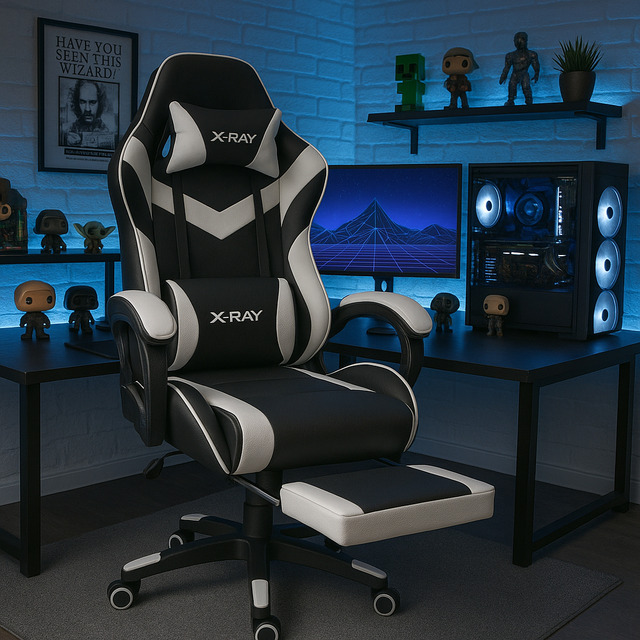 Cadeira Gamer X-ray Para Jogos/escritório Confortável Cadeira Gamer X-ray Para Jogos/escritório Confortável