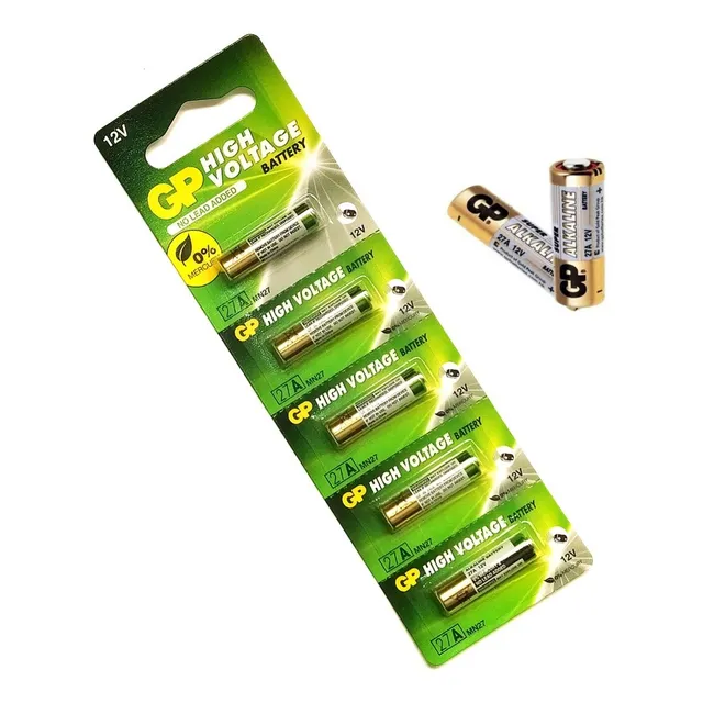 Pilas Baterías 27a Gp 12v. Paquete De 5 Piezas Alto Voltage