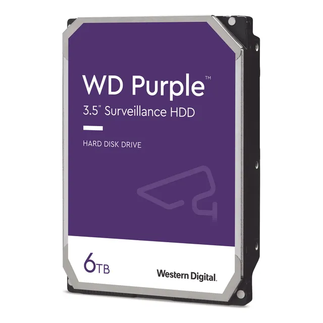 Disco Duro Purple De 6tb / 3 Años De Garantía / Para Videovi Purple