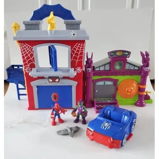 Imaginext Homem Aranha - Brinquedo Para 5-7 Anos