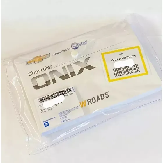 Onix Manual Do Proprietário 2016 17 18 19 Origina Em Branco.