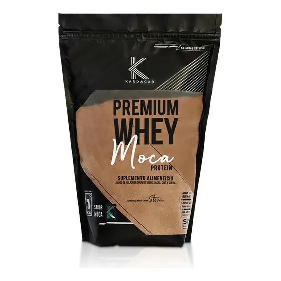 Proteina Kardagar Premium Whey Moca Endulzado Stevia