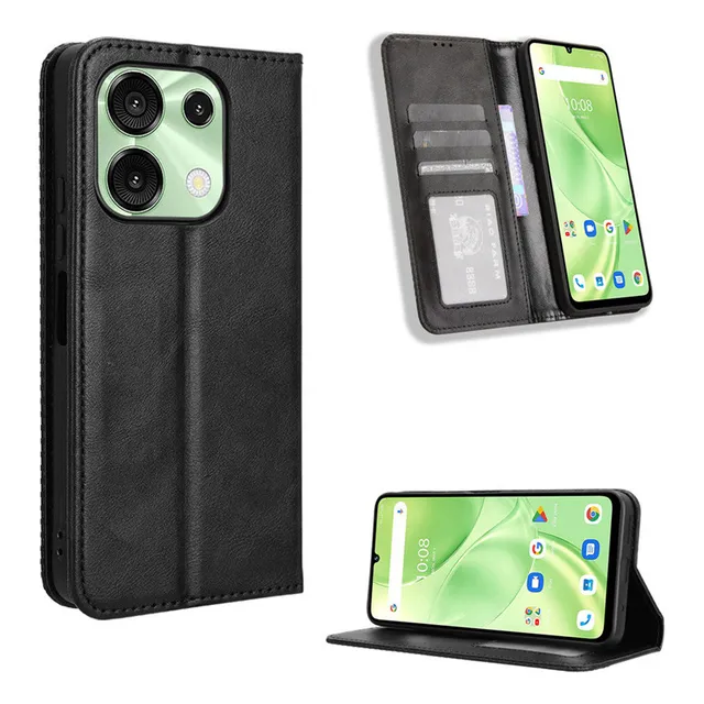 Zt Funda Para Umidigi G9a T Note 90c Adsorbible Cuero Vaina