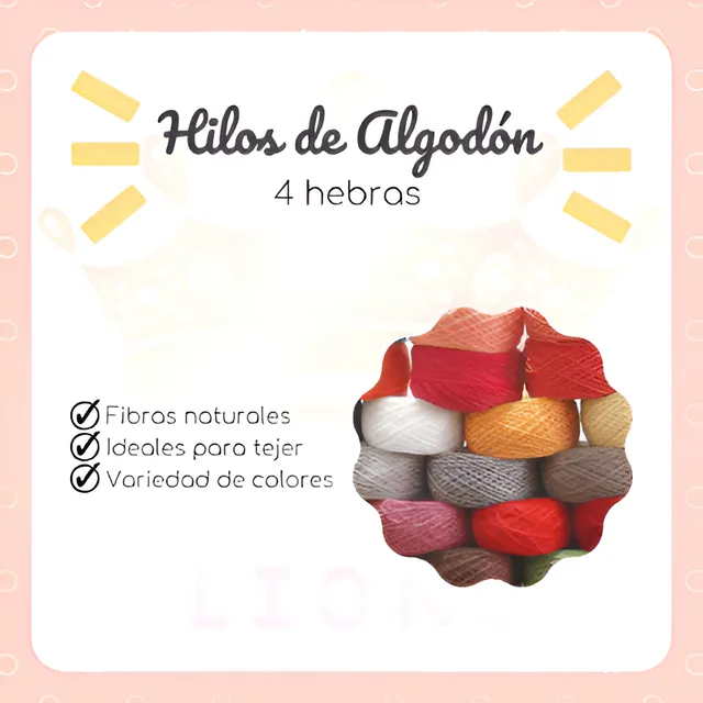 Hilo De Algodón Todo Para Tejer A Crochet Amigurumi Hilorama