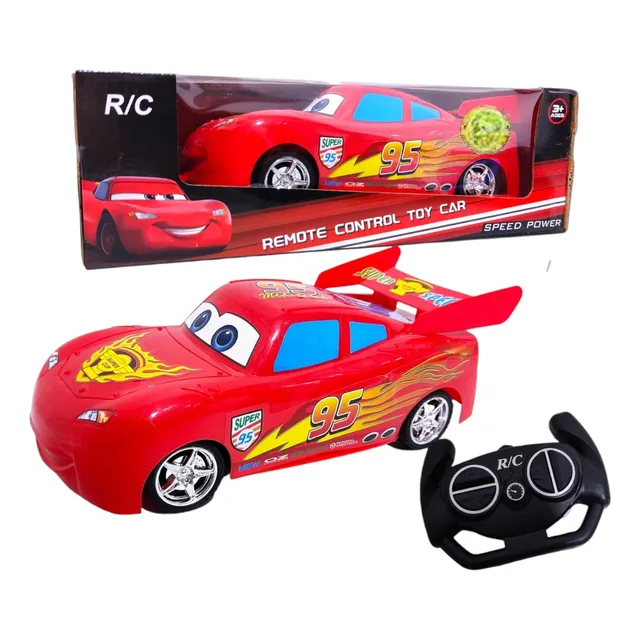 Rayo Mcqueen Carro Control Remoto Cars Juguete Carro