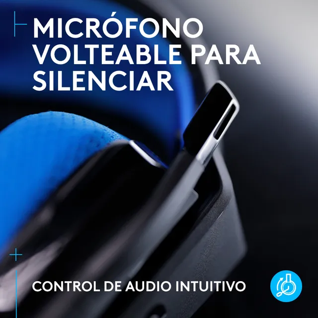 Headset Gaming Inalámbrico Logitech G535 Negro