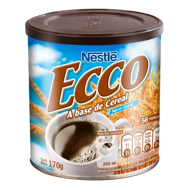 Cebada Soluble Ecco Lata 170 Grs.