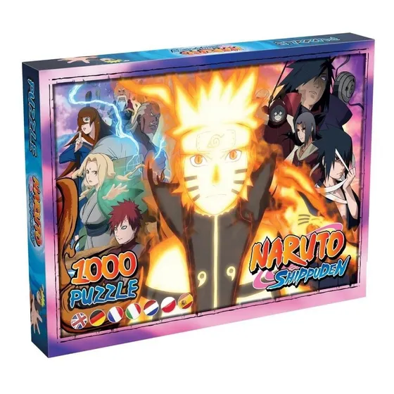 Rompecabezas Puzzle Winning Moves Naruto Shippuden 1000 Pz